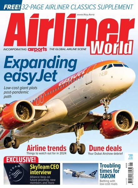 Airliner World – January 2024 Cover