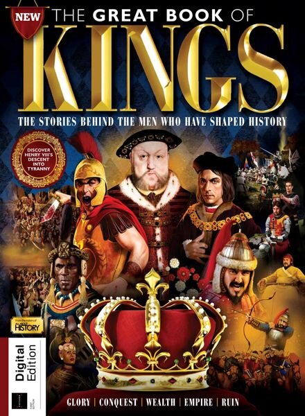 All About History – The Great Book of Kings – 1st Edition – 30 November 2023 Cover