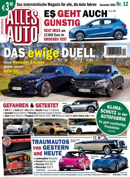 Alles Auto – Dezember 2023 Cover