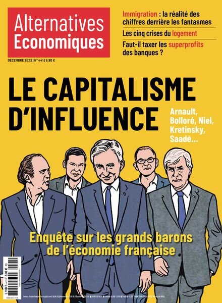 Alternatives economiques – Decembre 2023 Cover