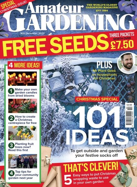 Amateur Gardening – 16 December 2023 Cover
