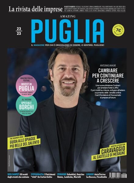 Amazing Puglia – Novembre 2023 Cover