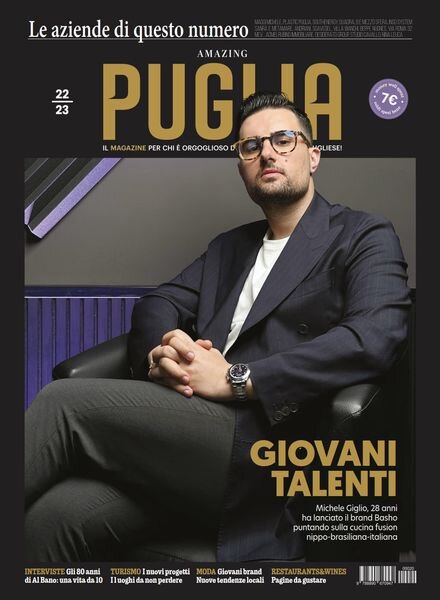 Amazing Puglia – Ottobre 2023 Cover