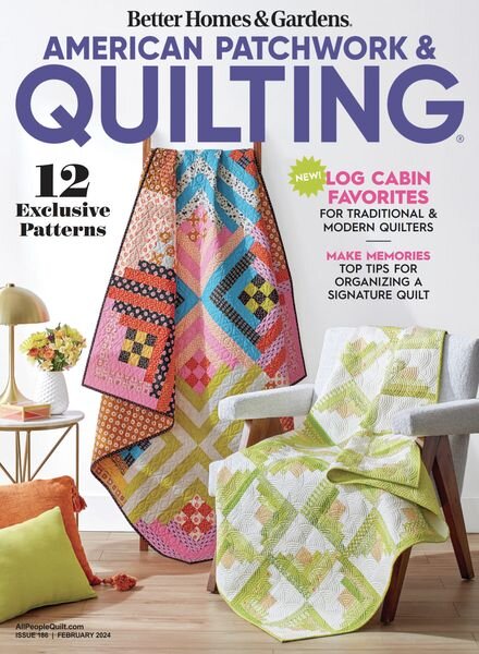 American Patchwork & Quilting – February 2024 Cover