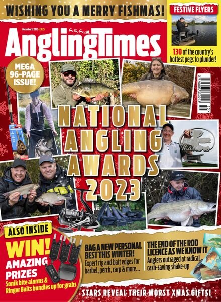 Angling Times – Issue 3650 – December 12 2023 Cover