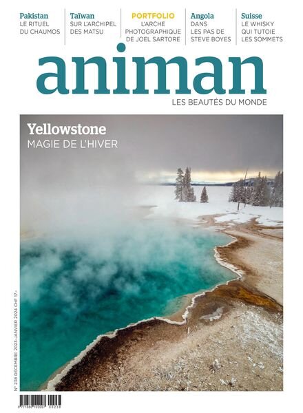 Animan edition francaise – Decembre 2023 – Janvier 2024 Cover