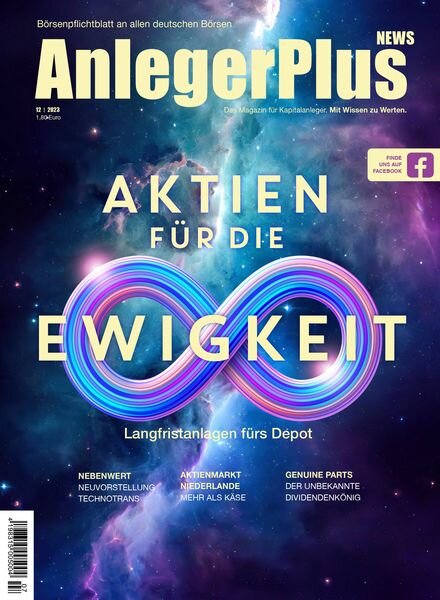 AnlegerPlus News – Dezember 2023 Cover