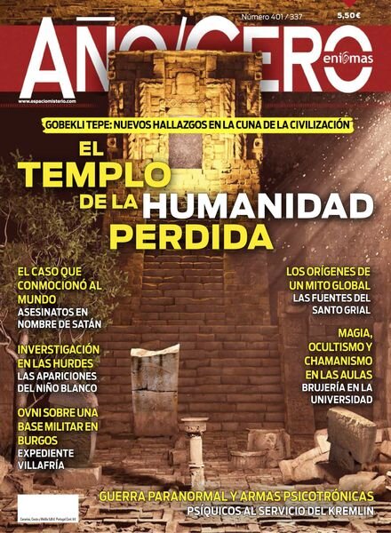 Ano Cero – Diciembre 2023 Cover