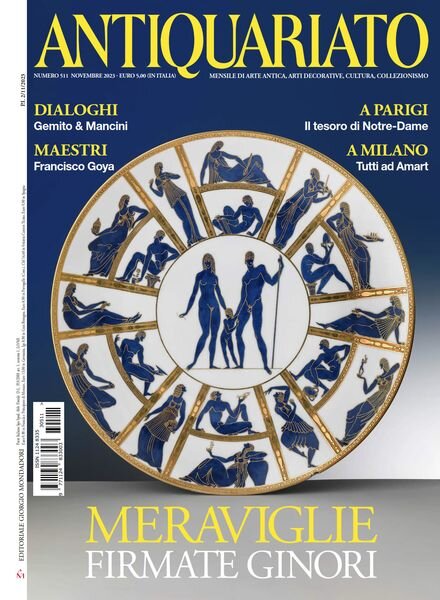 Antiquariato – Novembre 2023 Cover