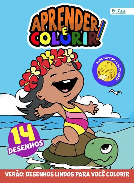 Aprender e Colorir – Dezembro 2023 Cover