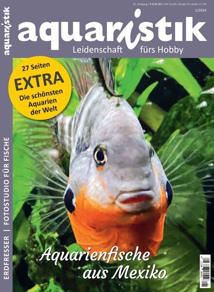 Aquaristik – Januar 2024 Cover