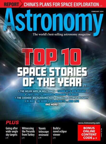 Astronomy – Februrary 2024 Cover