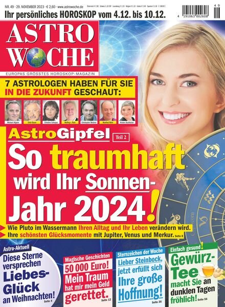 Astrowoche – 29 November 2023 Cover