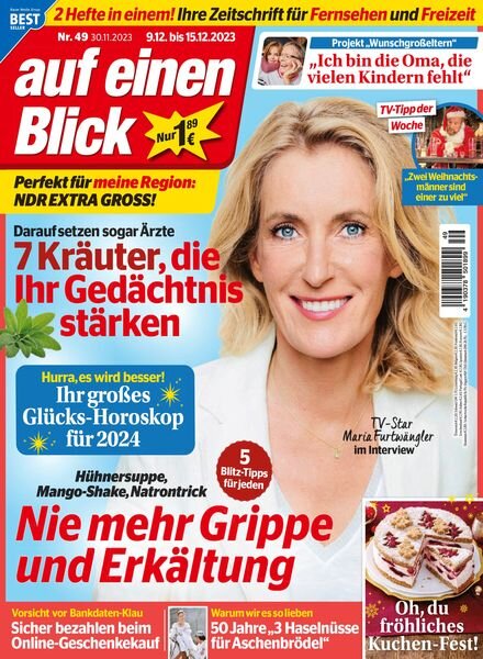 Auf Einen Blick – 30 November 2023 Cover