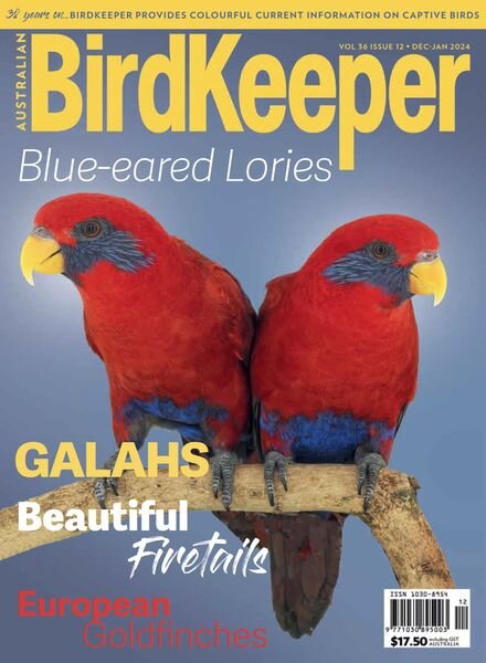 Australian Birdkeeper – December 2023 – January 2024 Cover