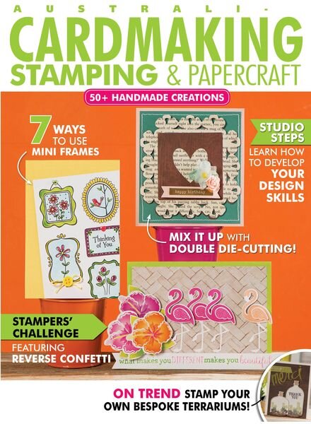 Australian Cardmaking Stamping & Papercraft – Volume 27 Issue 3 – December 2023 Cover