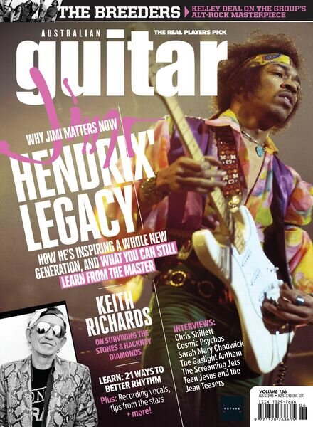 Australian Guitar – Issue 156 – December 2023 Cover