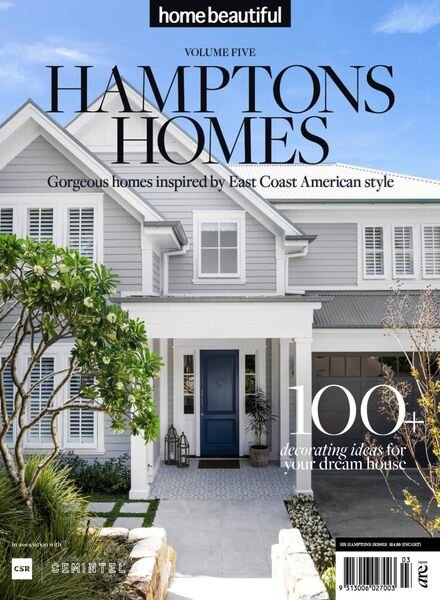 Australian Home Beautiful Specials – Volume 5 – Hamptons Homes – 4 December 2023 Cover