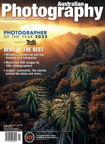 Australian Photography – Photographer of Year 2023 Cover