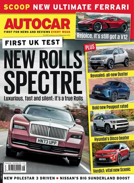 Autocar UK – November 29 2023 Cover