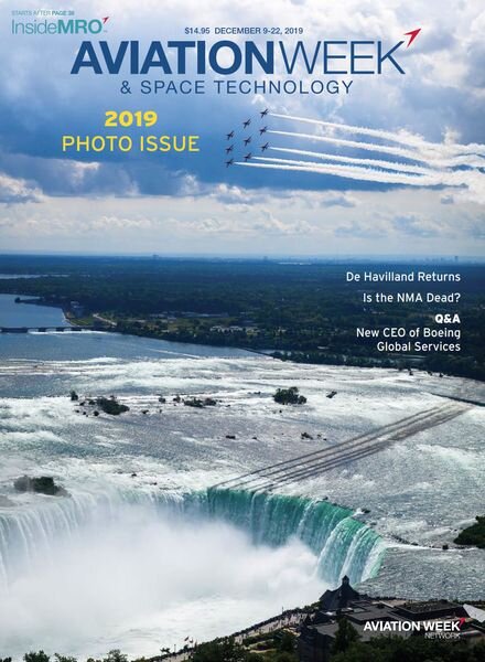 Aviation Week & Space Technology – 9-22 December 2019 Cover