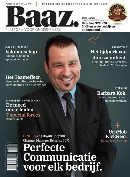 BAAZ – December 2023 Cover