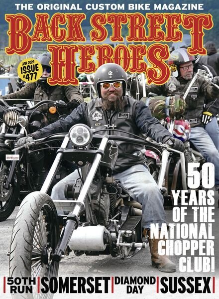 Back Street Heroes – January 2024 Cover