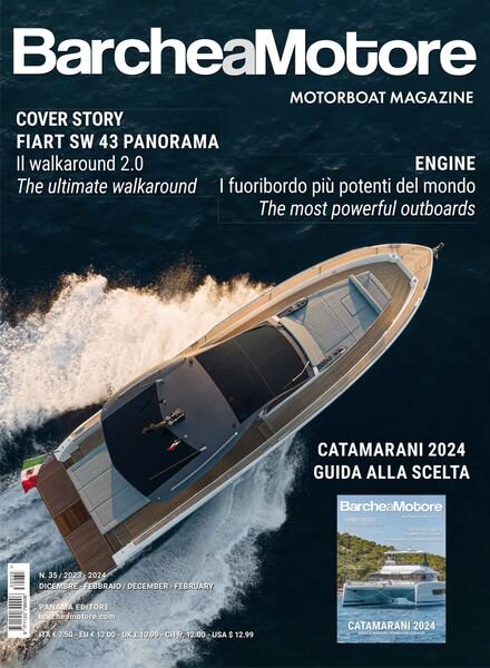 Barche a Motore – Dicembre 2023 – Febbraio 2024 Cover