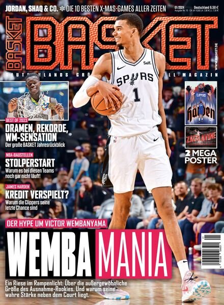 Basket Germany – Januar 2024 Cover