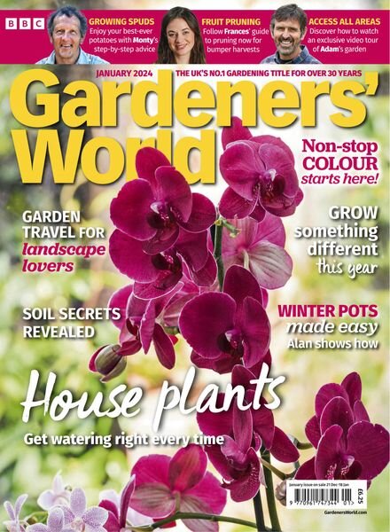 BBC Gardeners’ World – January 2024 Cover