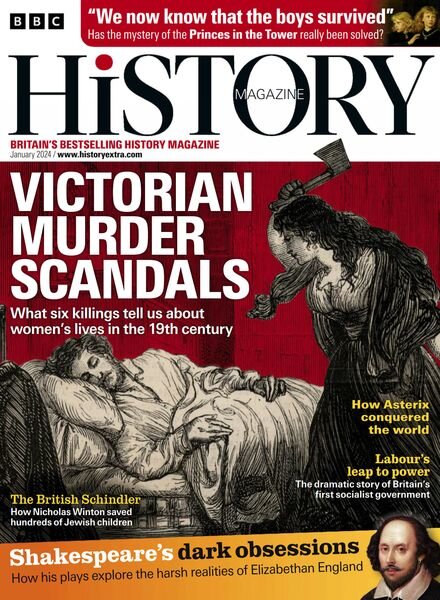 BBC History UK – January 2024 Cover
