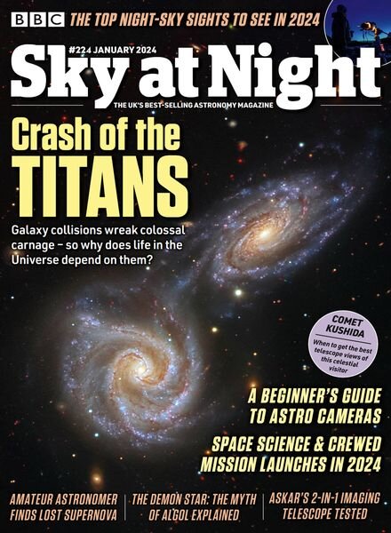 BBC Sky at Night – January 2024 Cover