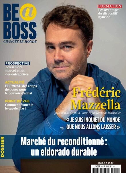 Be a Boss – Decembre 2023 – Janvier 2024 Cover