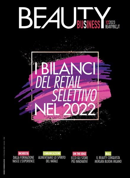 Beauty Business – Dicembre 2023 Cover