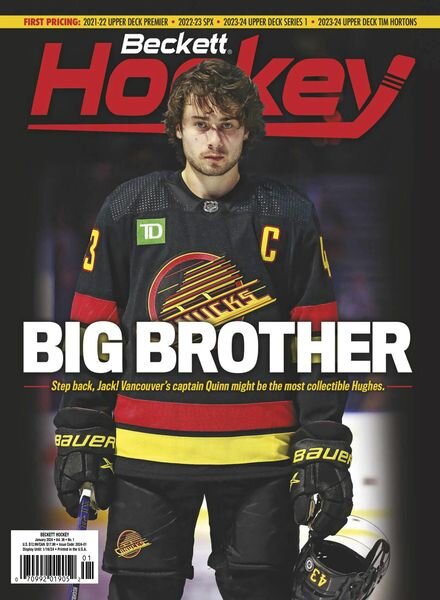 Beckett Hockey – January 2024 Cover