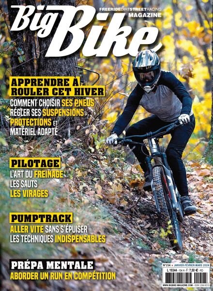 Big Bike Magazine – Janvier-Fevrier-Mars 2024 Cover