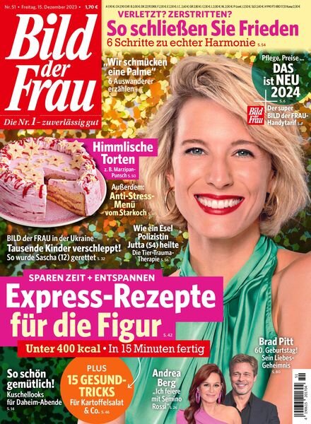 Bild der Frau – 15 Dezember 2023 Cover