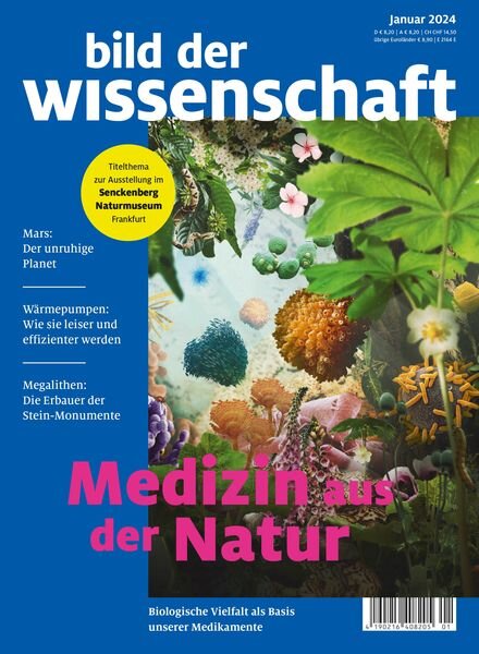 Bild der Wissenschaft – Januar 2024 Cover