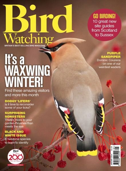 Bird Watching UK – January 2024 Cover