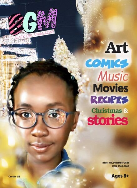 Black Girl’s Magazine BGM – Issue 16 – December 2023 Cover