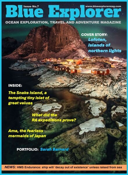 Blue Explorer Magazine – Issue 7 2023 Cover