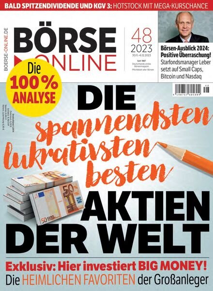 Borse Online – 30 November 2023 Cover