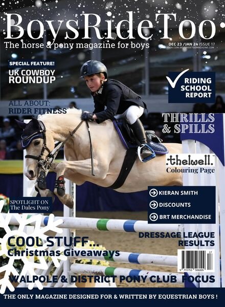 Boys Ride Too – December 2023 – January 2024 Cover