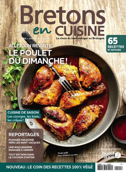 Bretons en Cuisine – Janvier-Fevrier 2024 Cover