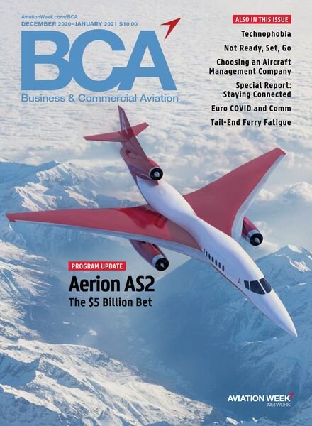 Business & Commerical Aviation – December 2020-January 2021 Cover