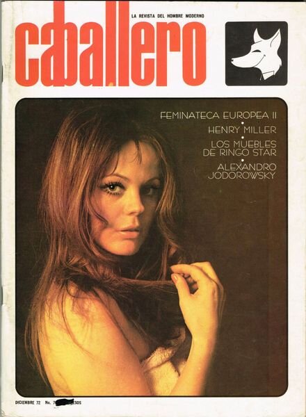 Caballero – Dciembre 1972 Cover