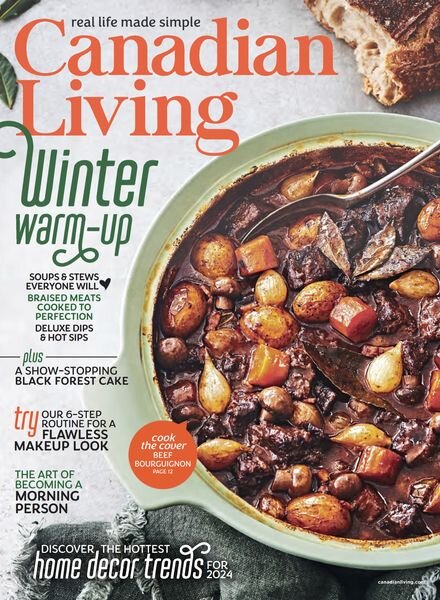 Canadian Living – January-February 2024 Cover
