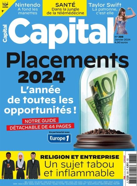 Capital France – Janvier 2024 Cover