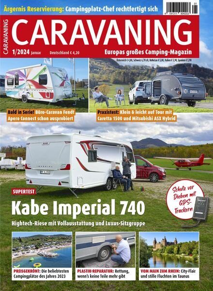 Caravaning – Januar 2024 Cover