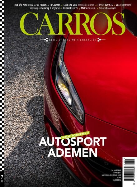 Carros – November-December 2023 Cover